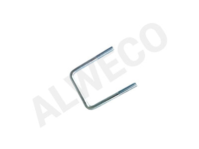 U-beugel M8x82x67x30 mm verz. tbv 60x30 mm spant 10 mm rub.